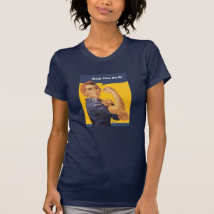 Mom Can Do It Retro Rosie the Riveter Shirt