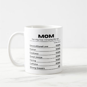 Mom Caring Best Mother Daily Value Coffee Mug