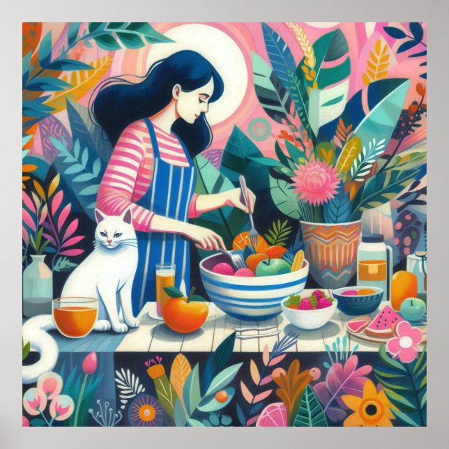 Mom chef poster (Front)