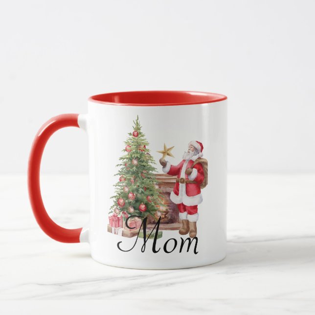 Mom Christmas  Mug (Left)