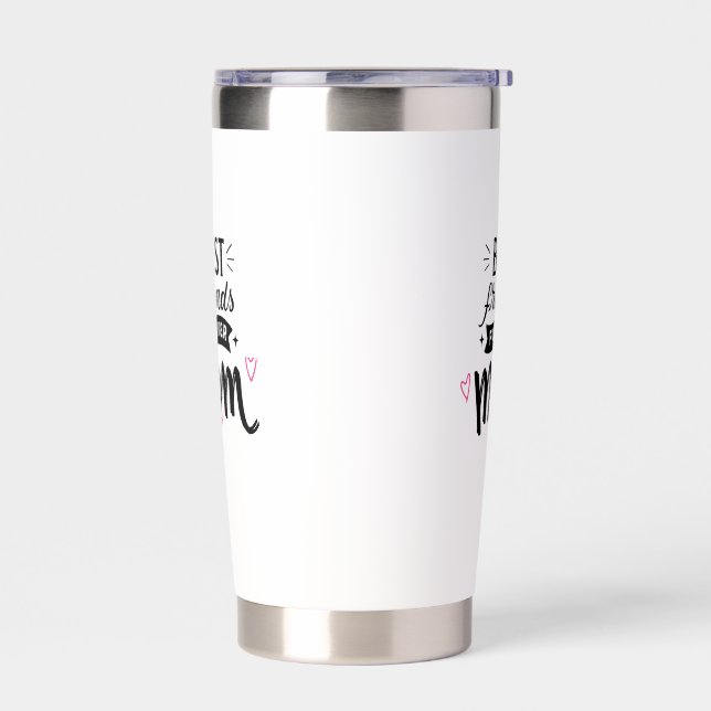 Mom Coffee mug Insulated Tumbler (Left)