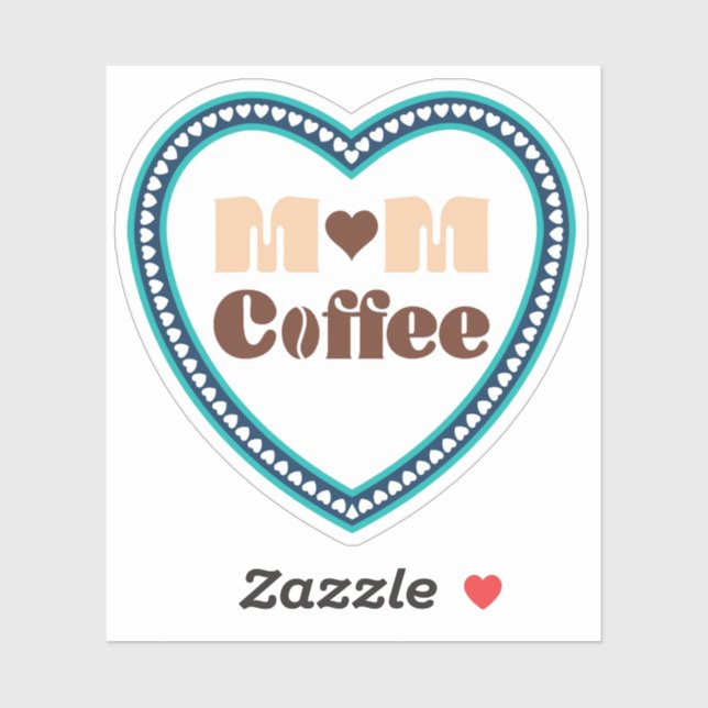 Mom Coffee Sticker (Sheet)