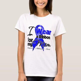 Mom- Colon Cancer Ribbon T-Shirt