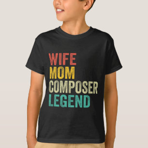 Mom Composer Legend Mother's Day Vintage T-Shirt