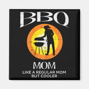 Mom Cooler Barbecue Meat Grilling Mothers Day Momm Magnet