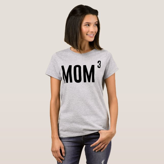 Mom Cubed / Accomplished Mom T-Shirt (Front Full)