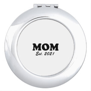 Mom, Custom mother, mother's day, birthday gift  Compact Mirror