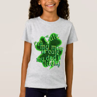Mom Cute Dad Lucky St. Patrick's Day 