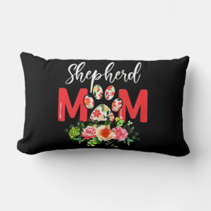 Mom Cute German Shepherd Lumbar Pillow