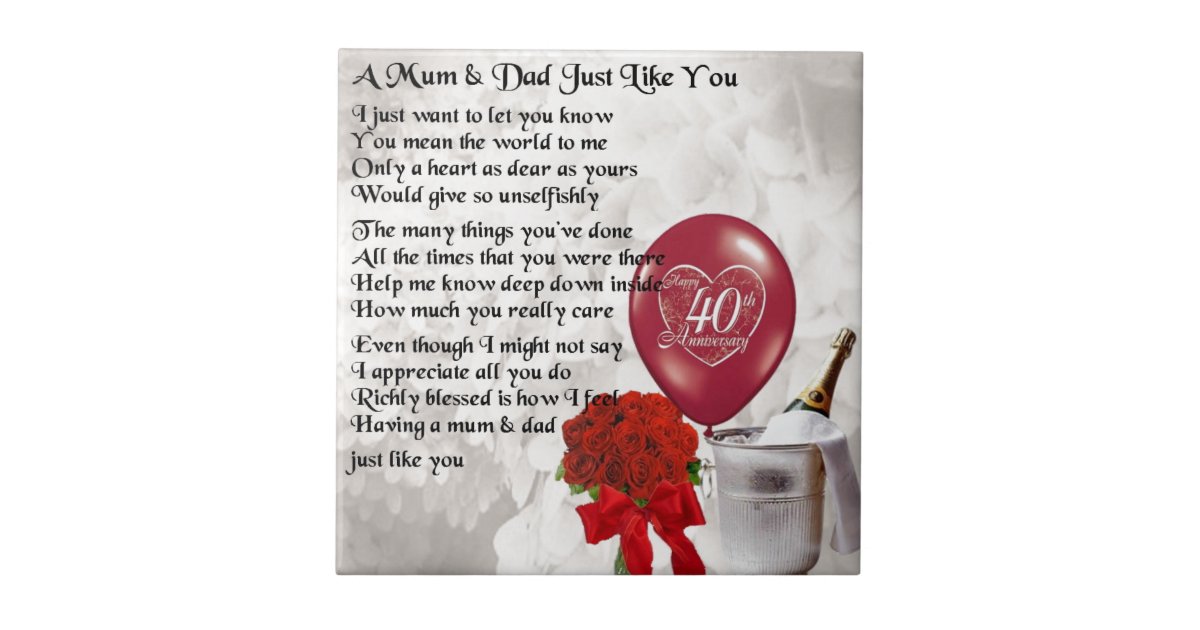 anniversary for mom and dad poems