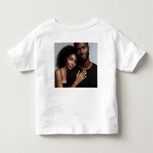 Mom & Dad T-shirt foe kids (Back)