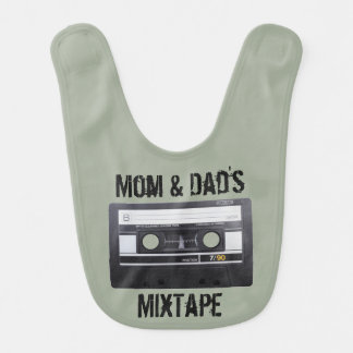 Mom & Dad's MixTape Bib