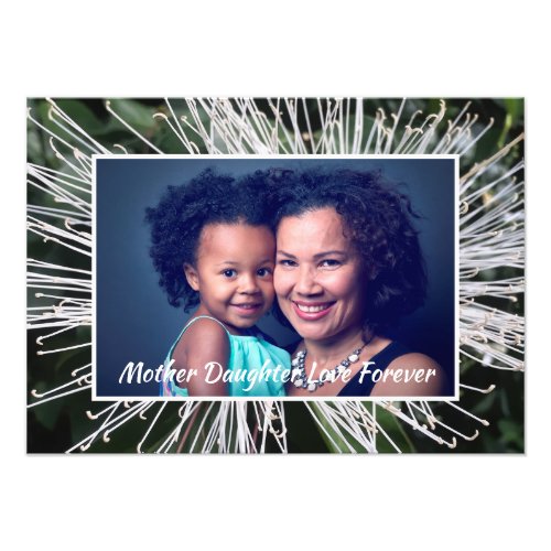 Mom Daughter Family Love Personalize  Photo Print