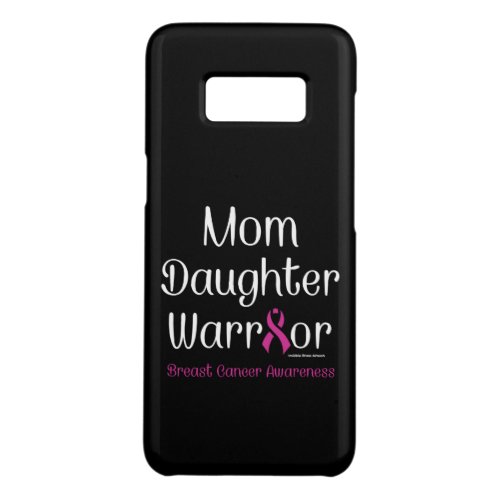 Mom Daughter WarriorBreast Cancer Case_Mate Samsung Galaxy S8 Case