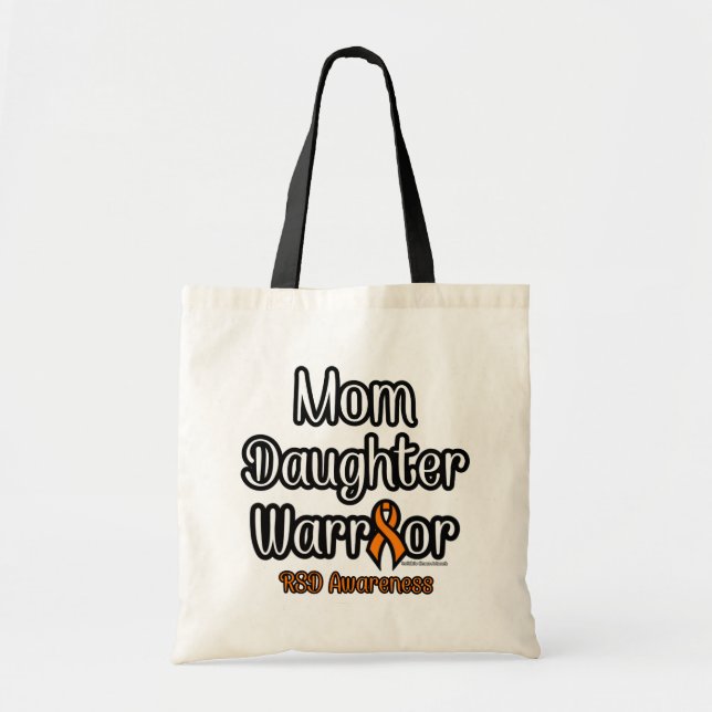 Mom Daughter Warrior...RSD Tote Bag (Front)
