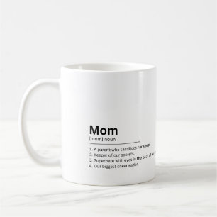 Mom Definition Custom Photo Gift for Mother's Day Coffee Mug