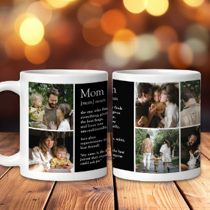 Mom Definition Funny & Heartfelt Custom Photo Coffee Mug