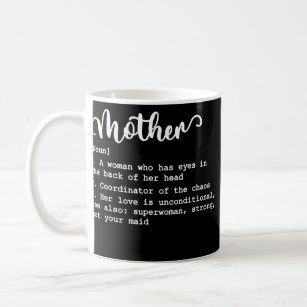 Mom Definition Tee Mother Noun Tee Mothers Day  Coffee Mug