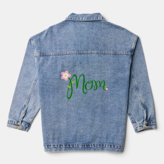 Mom Denim Jacket (Back)