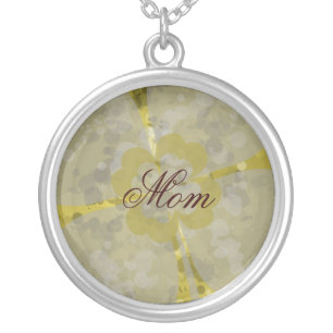 Mom, Dirty Clover Grunge Necklace