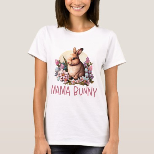 Mom Easter Bunny T_Shirt
