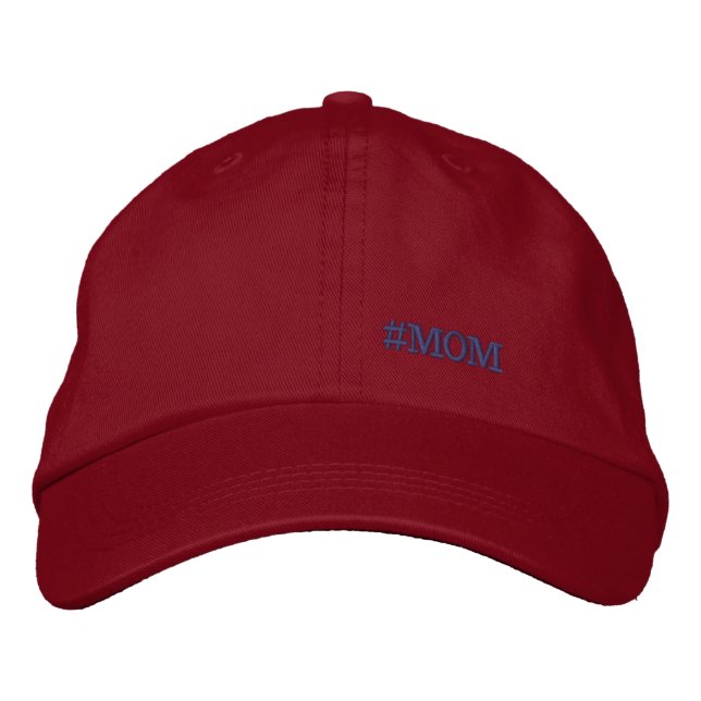 #MOM / EMBROIDERED BASEBALL CAP (Front)