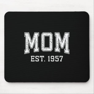 Mom Est 1957 D Mother’s Day Ized Premium Tri-blend Mouse Pad