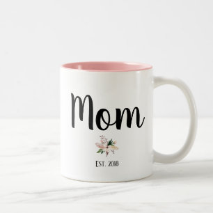 Mom Est. Mug