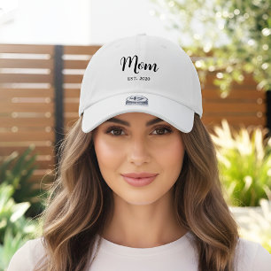 Mom Established Date Gift for Mom 47 Brand Hat