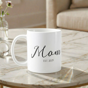 Mom Established Gift  Coffee Mug