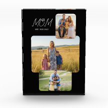 Mom Established Modern Script Black 3 Photo