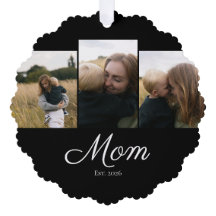 Mom Established Modern Script Black 3 Photo