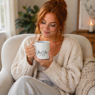 Mom Established New Mom Gift Coffee Mug