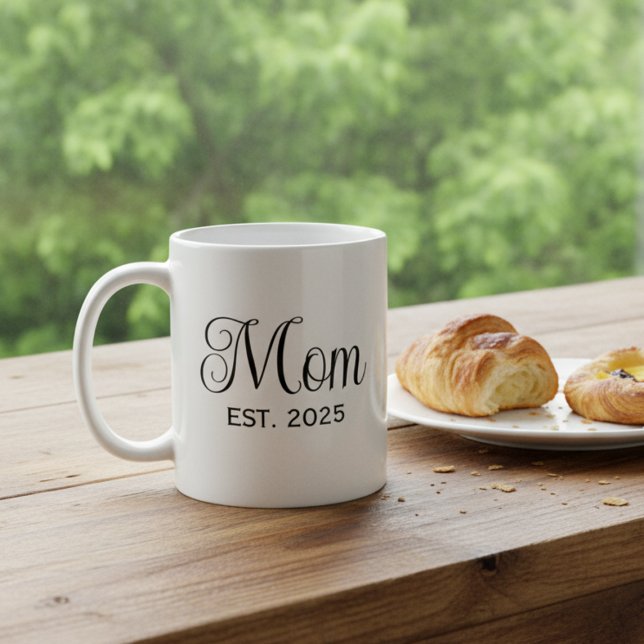 Mom Established New Mom Gift  Coffee Mug (Creator Uploaded)