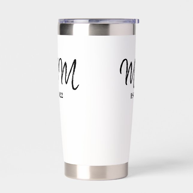 Mom Established New Mom Insulated Water Tumbler (Left)