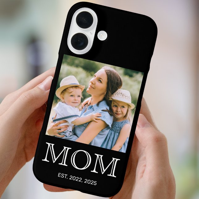 Mom Established Photo Black Case-Mate  iPhone Case (Creator Uploaded)