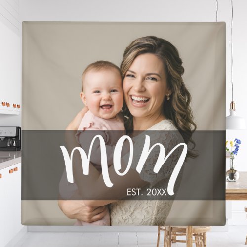 Mom Established Photo Gift for New Mother Magnet