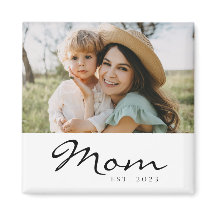 Mom Established Photo Gift