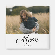 Mom Established Photo Gift