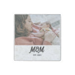 Mom Established Photo Gift Magnet