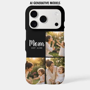 Mom Established Photo Memory Keepsake iPhone 17 Pro Case