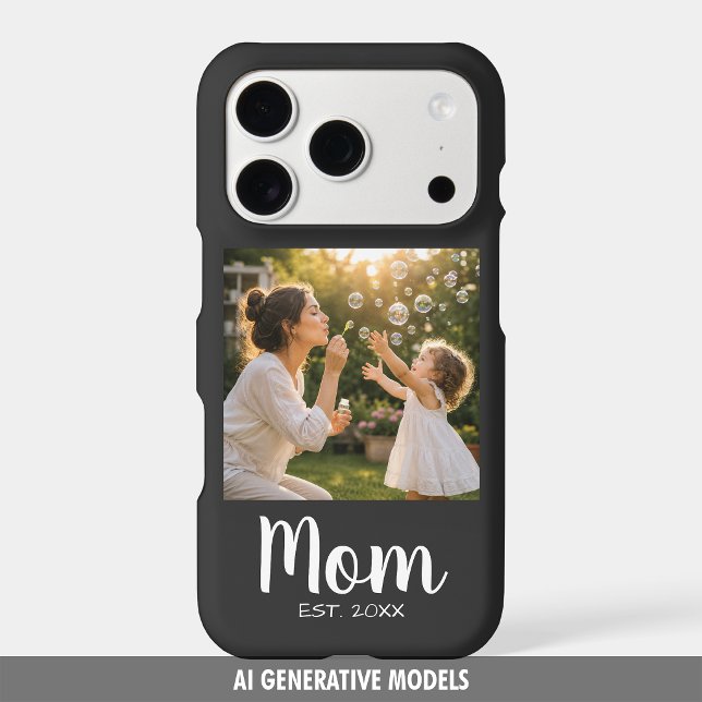 Mom Established Photo Memory Keepsake Iphone Case (Mom Established Photo Memory Keepsake iPhone Case)
