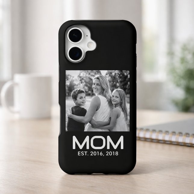 Mom Established Photo Mother's Day  Case-Mate iPhone Case (Creator Uploaded)