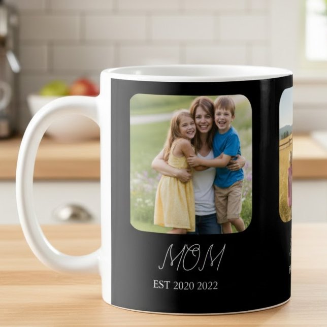 Mom Established Script 3 Photo   Coffee Mug (Creator Uploaded)