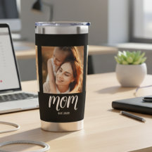 Mom Established Script Black 3 Photo