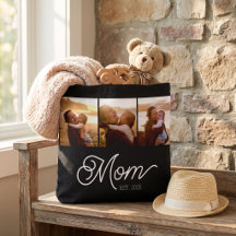 Mom Established Script Black 3 Photo