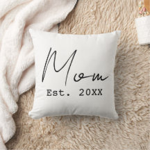 Mom Established Simple Elegant Script New Mom