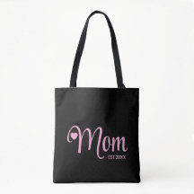 Mom Established Simple Script New Mom Gift