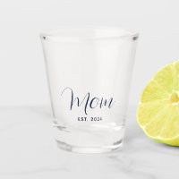 Mom Established Year Script Elegant