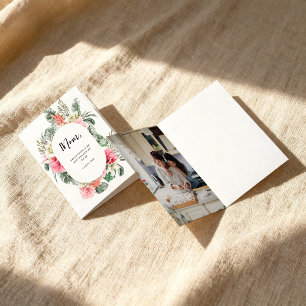 Mom Everything I Am   Floral Mother's Day Holiday Card